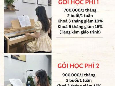 Học Phí Piano Đà Nẵng